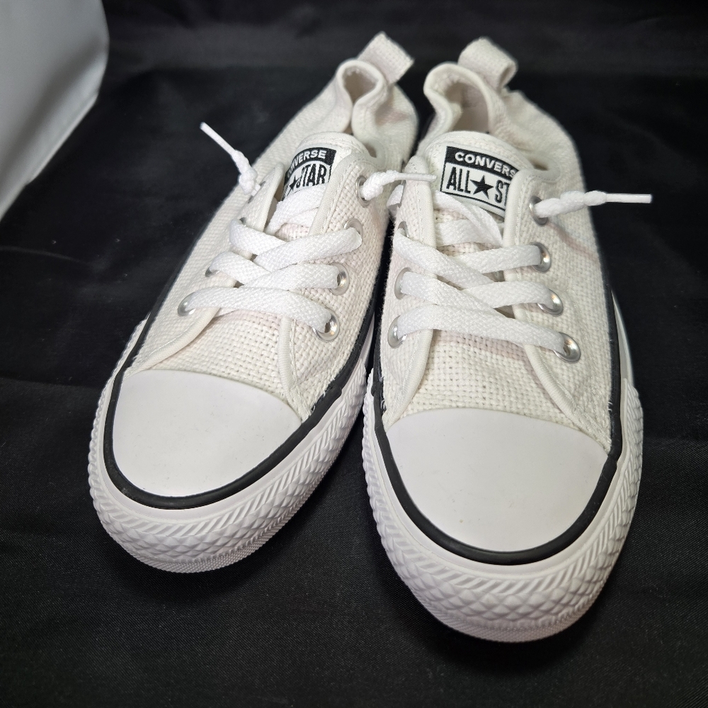 Converse All Star White Sneakers (6)